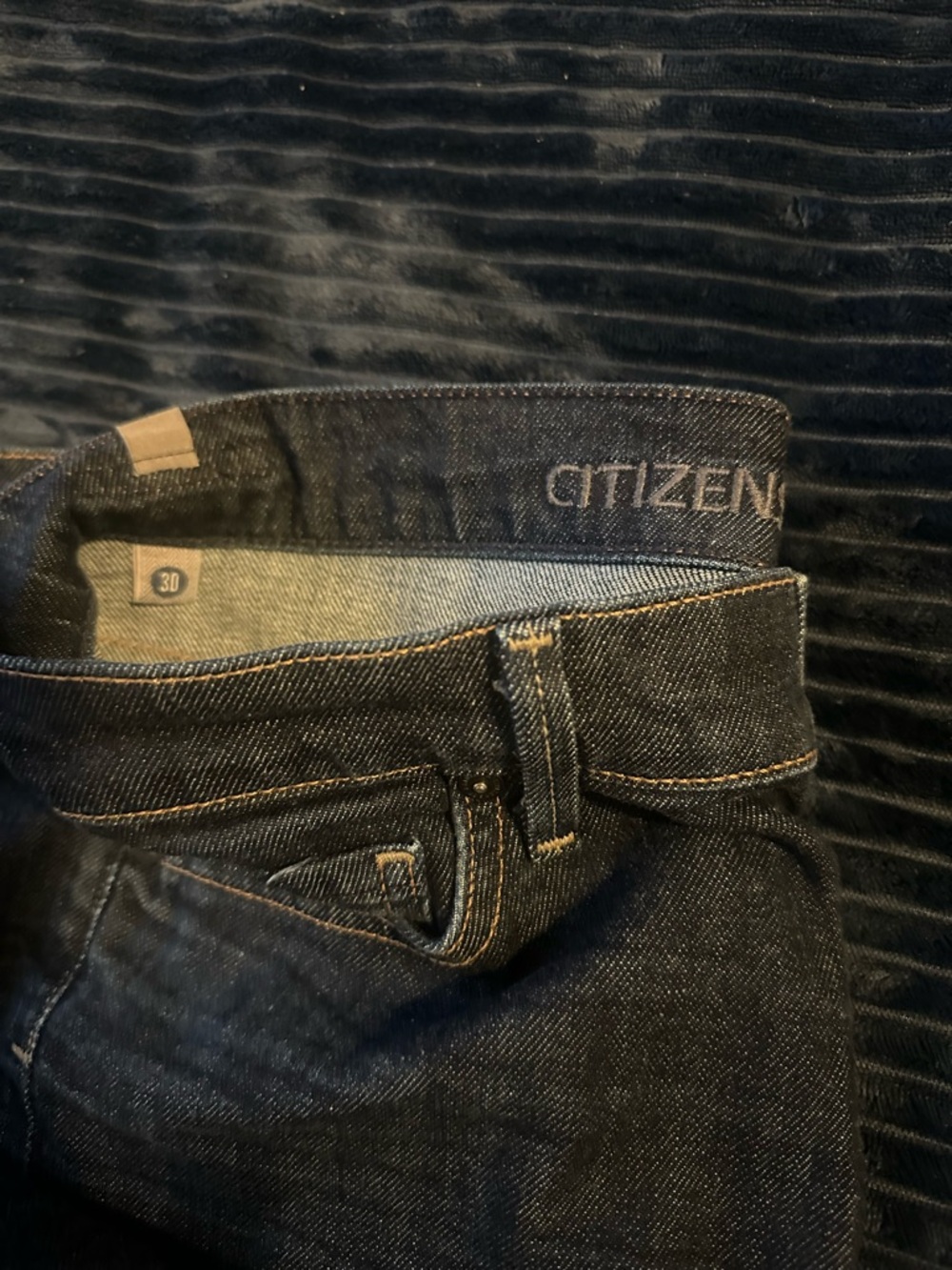 Citizens Of Humanity new without tags women’s Dark Blue Slim Straight Jeans
